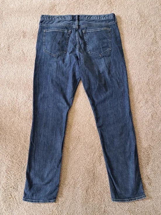 Eddie Bauer Jeans Women's Size 12 Boyfriend Fit Denim Blue Mid Rise Casual - Picture 9 of 14